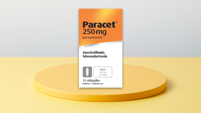 Paracet 250mg stikkpille